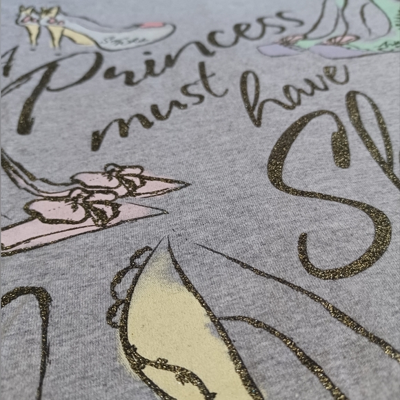 Disney Store Princess Shoe Tee - Picture 4 of 6